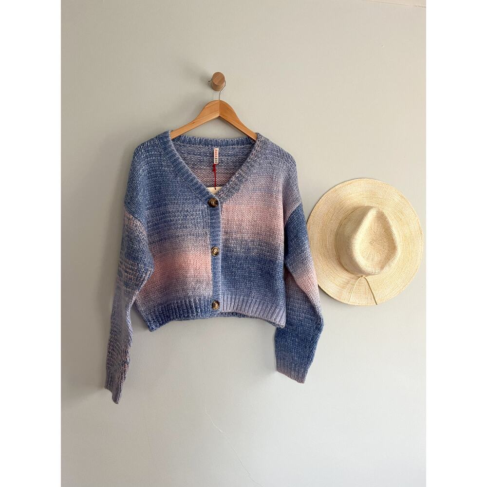 Raga | Alicia Cardigan | Pink Blue | Sz 3x | NWT - Picture 3 of 9